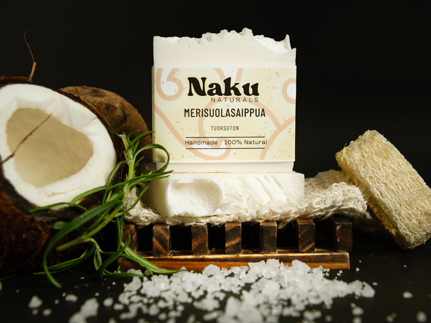 Tuoksuton Merisuolasaippua